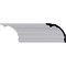 Ekena Millwork 6 3/4"H x 7"P x 9 3/4"F x 94 1/2"L Foster Traditional Crown Moulding MLD06X07X09FO - alternate 1